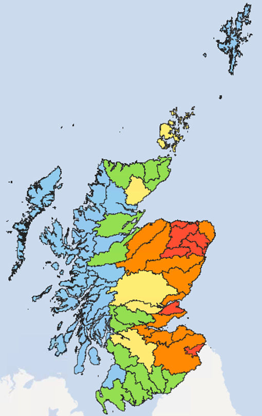 Map of Scotland