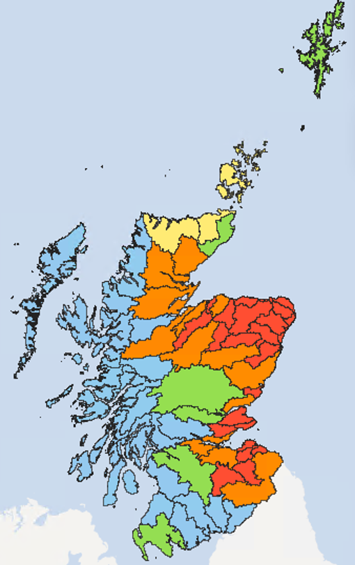 Map of Scotland