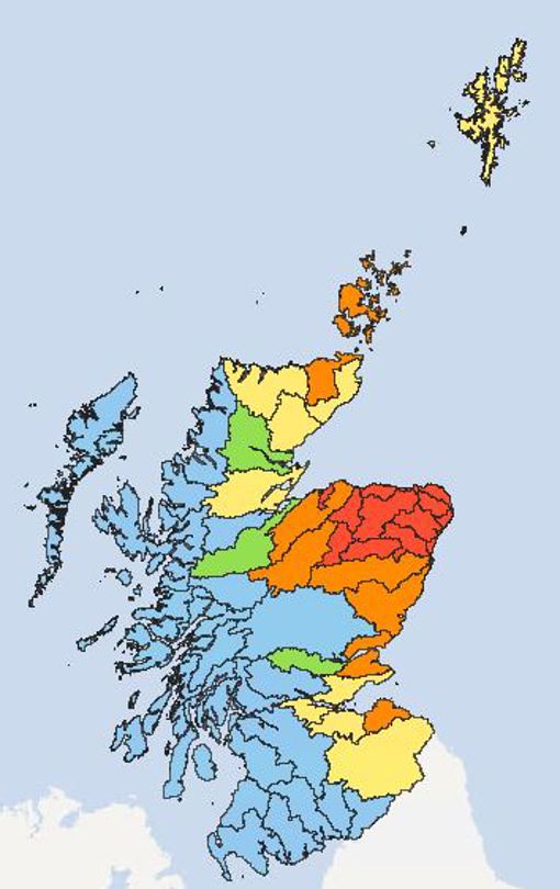 Map of Scotland