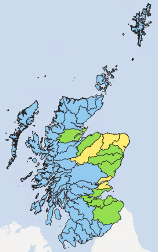 Map of Scotland