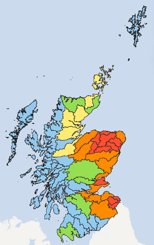 Map of Scotland